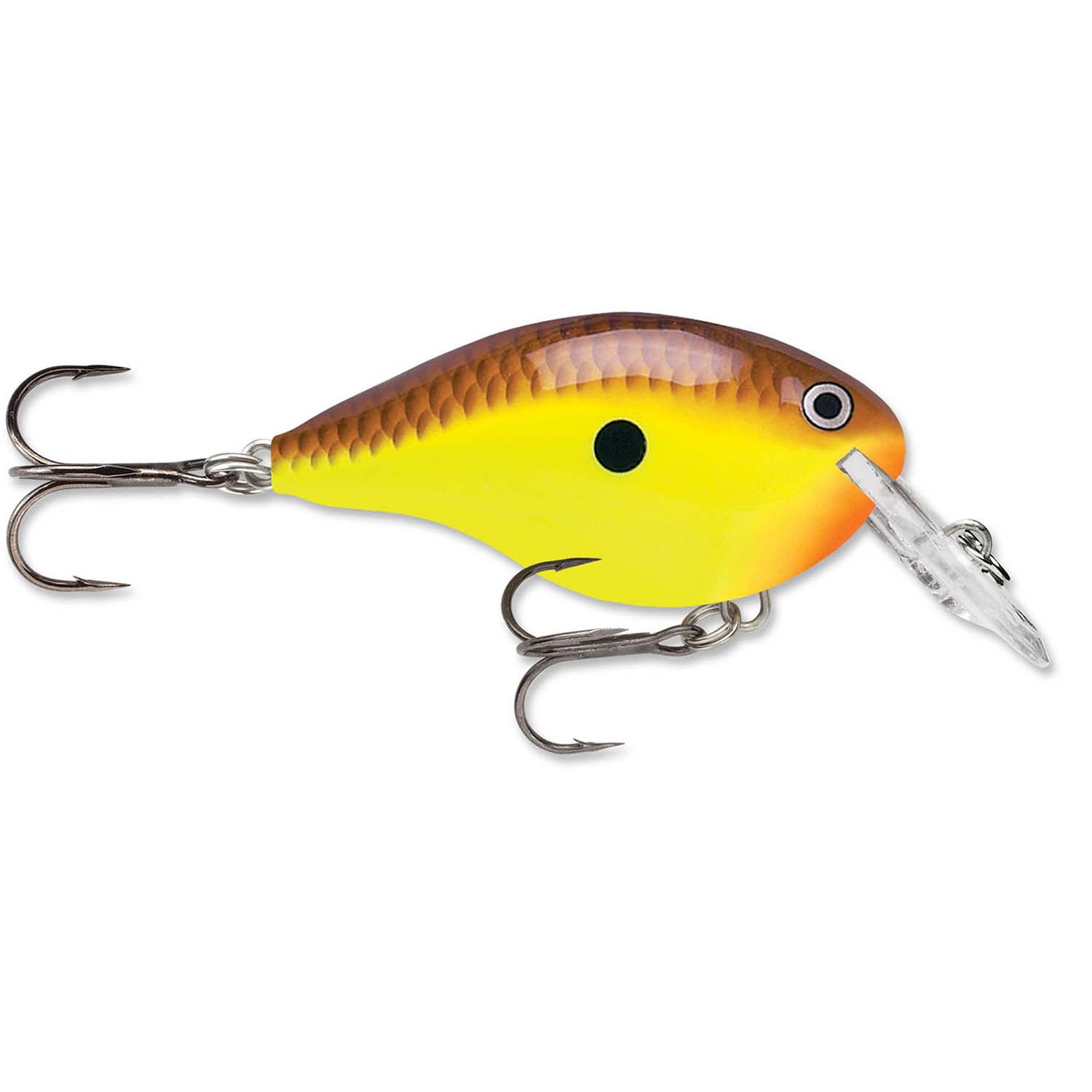 Rapala DT Series Chartreuse Brown