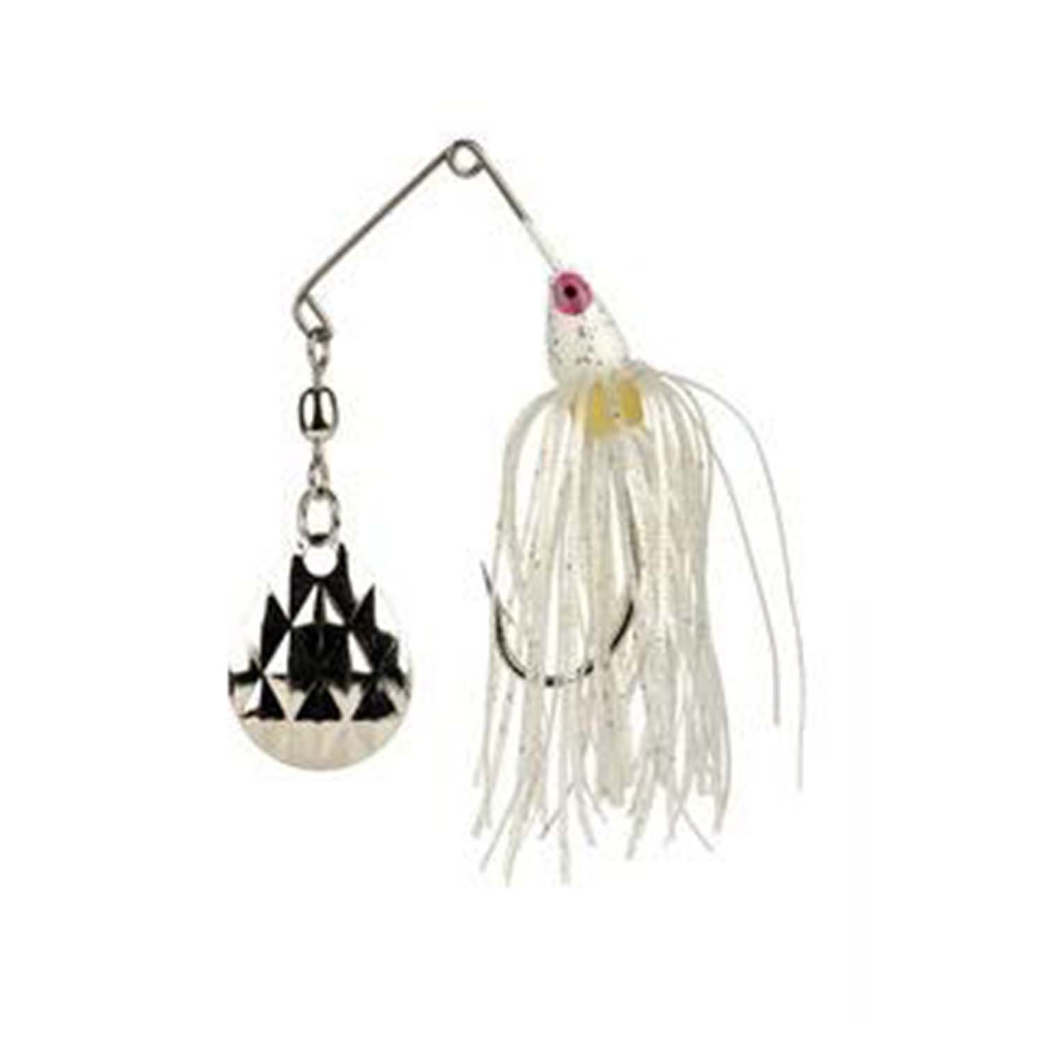 Strike King Mini King Spinnerbait 1/8 oz. White