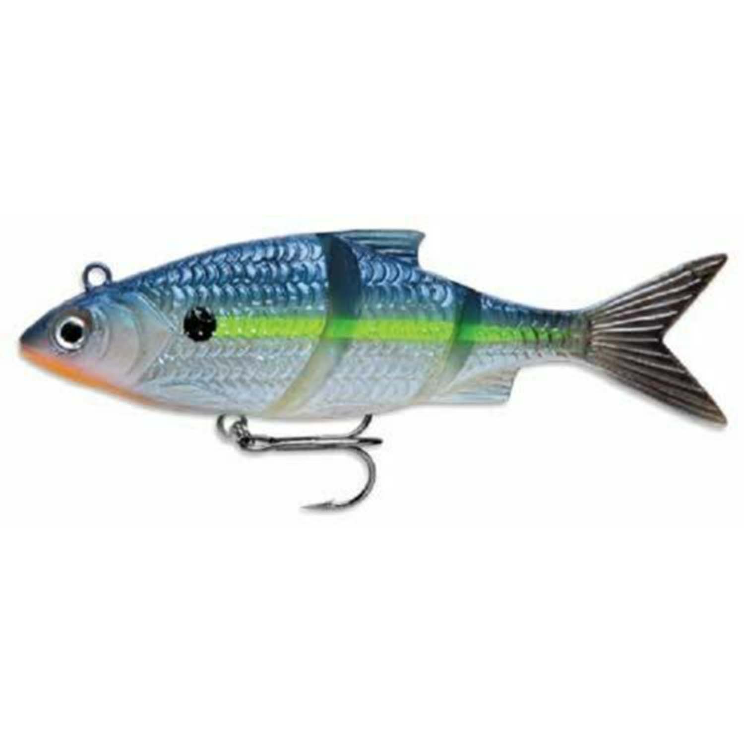 Storm Kickin Shad 1/2oz 4″ Blue Steel Shad